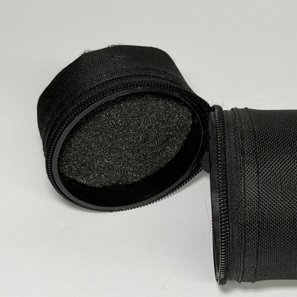 American Explorer Fly Fishing Rod Case Black Used Zipper Top Outdoors Exploring - Picture 5 of 12